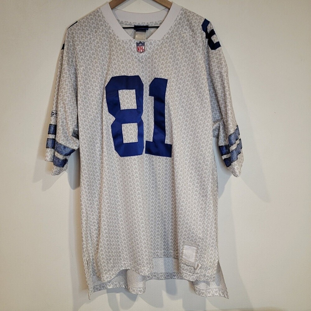 NFL Dallas Cowboys Terrell OWENS #81 White XXL Jersey Reebok Polyester
